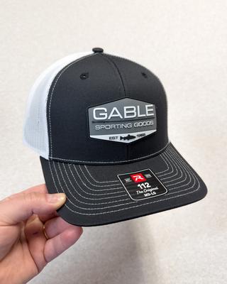 Gable Fishing Rod Hat – Richardson 112 - Black/ White