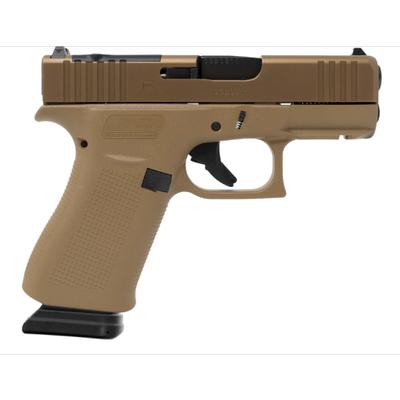 Glock 43X MOS Coyote 9mm 3.41