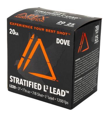 APEX AMMO 20G 3 1-1/8 7/8 25/10