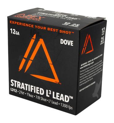 APEX AMMO 12G 2.75 1-1/8 7/8 25/10