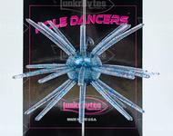 Lunkrbytes Pole Dancers- 7/8 Clear/Medium Blue Flake