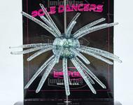  Lunkrbytes Pole Dancers- Green Shad- Clear/Silver & Green Flake