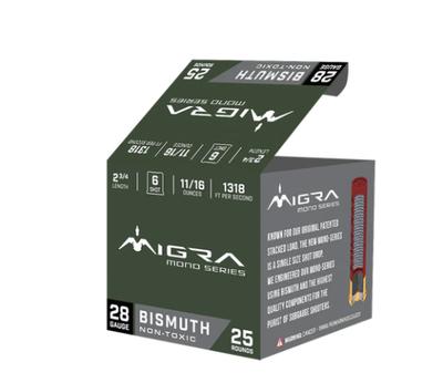 Migra Mono M-28B6 Bismuth 28GA, 2 3/4