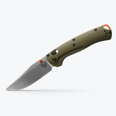 BENCHMADE TAGGEDOUT OD GREEN G10 KNIFE - 15536