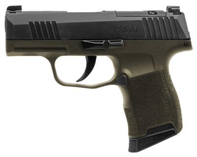 Sig Sauer P365 Fortunate Son OD Green / Black 9mm 3.1