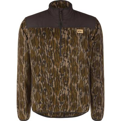 Drake Men's Camp Fleece Quarter Zip Pullover