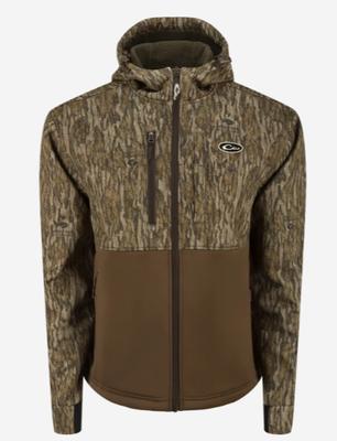 Drake MST Hole Shot Hooded Windproof Eqwader Full Zip Jacket