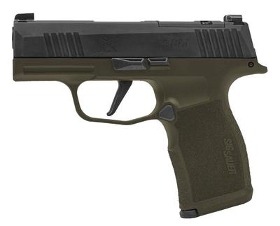 Sig Sauer P365X Fortunate Son Black / OD Green 9mm 3.7