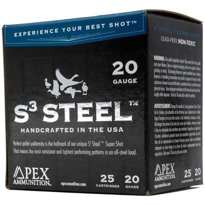 Apex S3-20-4 20GA S3 Steel Waterfowl, 3