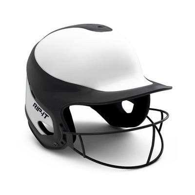 Rip-It VISN Fastpitch Softball Batting Helmet w/ Mask, MED/LARGE