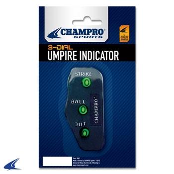 Champro 3-Dial Umpire Indicator