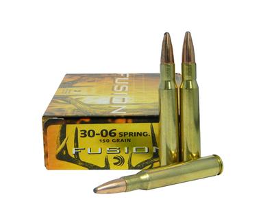 Federal Fusion 30-06 Springfield, Fusion Ammunition, 150 GR