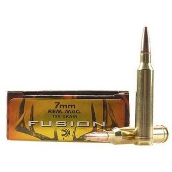  Federal Fusion 7 Mm Remington Mag, Fusion Ammunition, 150 Gr
