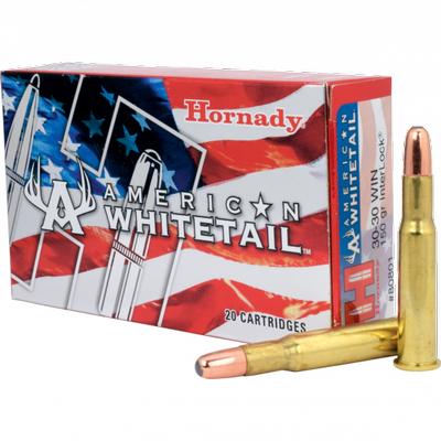Hornady American Whitetail  30-30 Winchester, Soft Point (SP), 150 GR