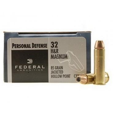 Federal Personal Defense  32 H & R Mag, Jacketed Hollow Point (JHP), 85 GR