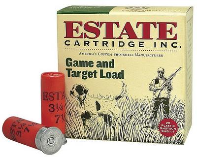 Estate Game/Target Load GTL1275, 12 Gauge, 2-3/4