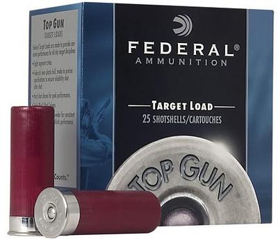 Federal Premium Top Gun Target Shotshells 12 Gauge, 2-3/4