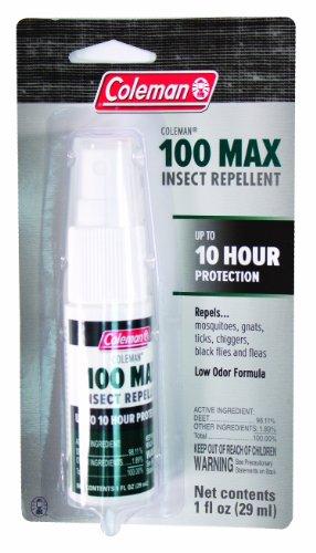  Coleman 100 % Deet Insect Repellent Pump Spray 1 Ounce