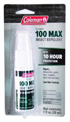 COLEMAN 100% DEET INSECT REPELLENT PUMP SPRAY 1 OUNCE