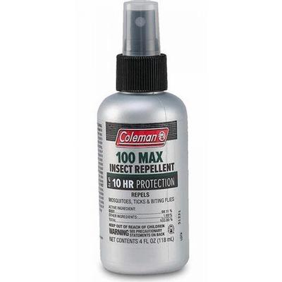  Coleman 100% Deet 4 oz Pump Spray Insect Repellent
