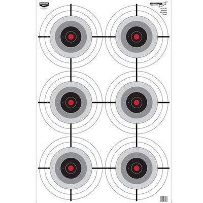 Birchwood Casey Eze-Scorer Multi-Bull's-Eye Target (5PK), 23 x 35-Inch