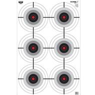 Birchwood Casey Eze-Scorer Multi-Bull's-Eye Target (5PK), 23 x 35-Inch