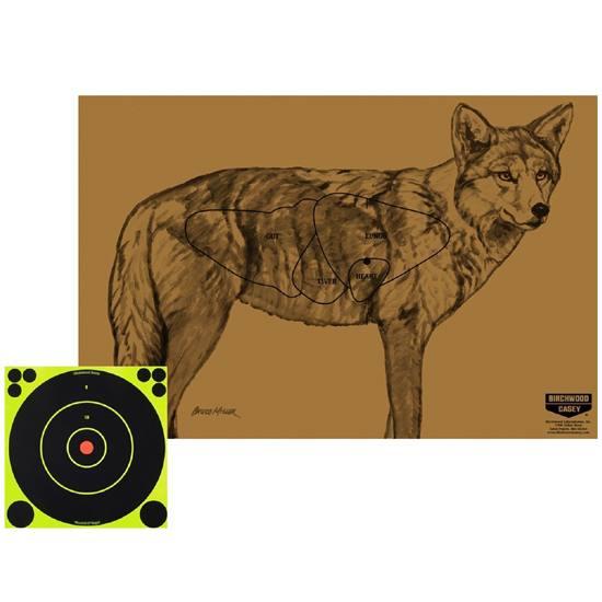 Coyote Silhouette Target