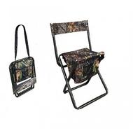 Allen Camo Folding Stool with Back