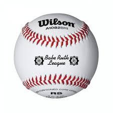 Wilson WTA1082BBR1 Babe Ruth League Baseballs 