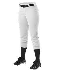 Alleson Athletic Girls Belt Loop Fastpitch Pant 605PBWY