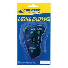 Champro Baseball/Softball  4-Dial Umpire Indicators A042