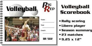 Volleyball Scorebook BR502