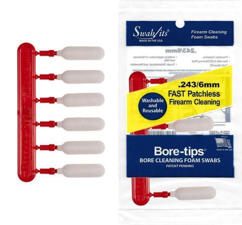  Swab Its By Super Brush .243 Bore- Tips 6 Pack 41- 2431