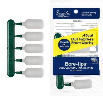 .45CAL CASE OF GUN CLEANING BORE-TIPS BY SWAB-ITS   414501