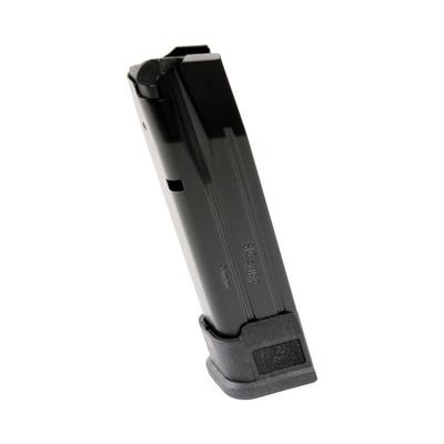 SIG Sauer P250/P320 Full Size/Carry Extended Magazine 9mm 21 Rounds Black        MAGMODF921
