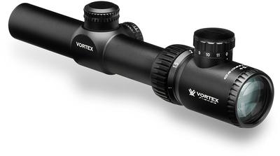 Vortex Optics Crossfire II Rifle Scope 1-4x 24mm Illuminated V-Brite Reticle Matte    CF231037