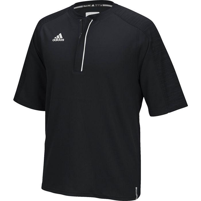 adidas short sleeve zip up jacket