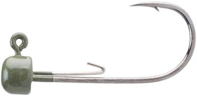 Owner Block Head Ned Rig Jighead- 1/8OZ -GREEN PUMPKIN