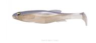  Megabass Magdraft Freestyle 6 Inch Un- Rigged Soft Swimbait 2 Pack - White Back
