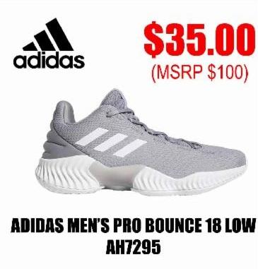 pro bounce 2018 low adidas