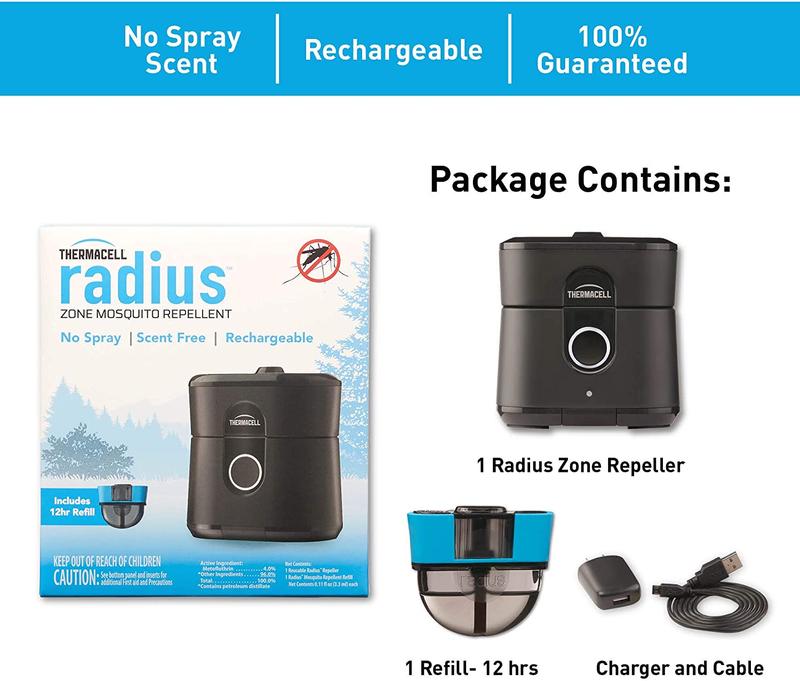 Gable Sporting Goods Thermacell Radius Zone Mosquito Repellent Gen 2.0