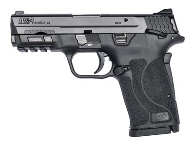 SMITH & WESSON M&P SHIELD EZ 9MM PISTOL WITH MANUAL SAFETY, BLACK - 12436
