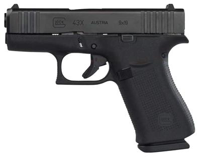  Glock G43x 9mm 10 + 1 Fixed Sights (Px4350201)