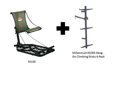Millennium M150 Monster Hang- On Tree Stand- M240 Combo