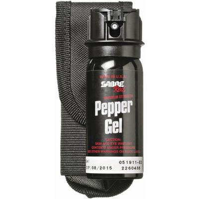  Tactical Pepper Gel With Flip Top And Belt Holster (Mk- 3- Gel- Us)