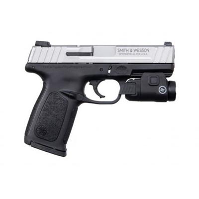 S & W Sd9 Ve 9mm Pistol W/Crimson Trace Tactical Light - 13050