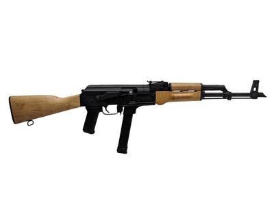 Century Arms Wasr- M Wood/Black 9mm 16.25
