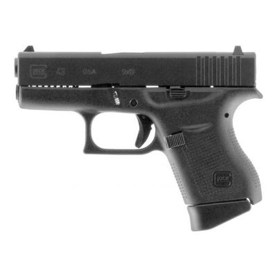 GLOCK 43 REBUILD 9MM PISTOL, BLACK - PR43509
