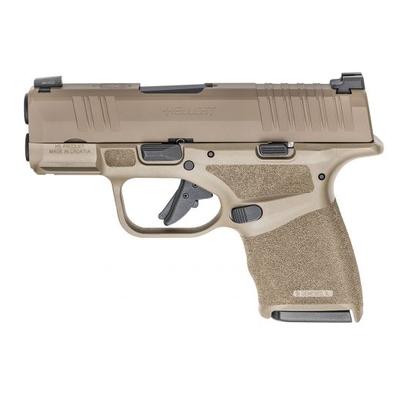 Springfield Hellcat Micro- Compact 9mm Pistol, Fde - Hc9319f
